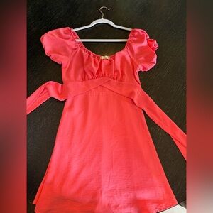Altard State Pink Haisley Double Layered Romper. Size S.